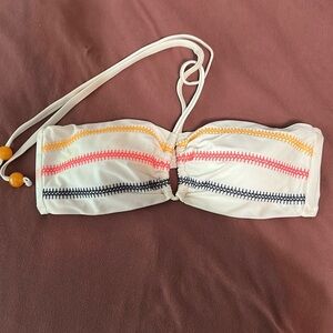 Aerie Cream Bikini Top